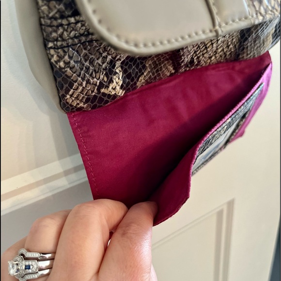 Kate Landry Python Crossbody - Picture 5 of 7